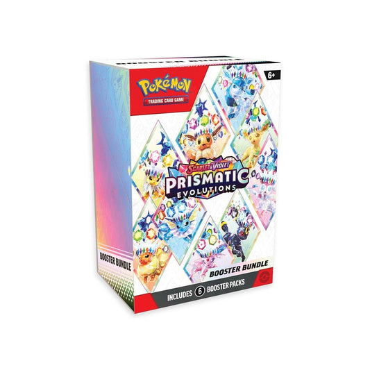 Scarlet & Violet- Prismatic Evolutions Booster Bundle (6 Packs)