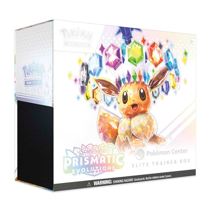 Prismatic Evolutions Pokémon Center Elite Trainer Box