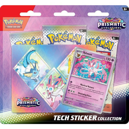 Prismatic Evolutions Tech Sticker Collection - SV: Prismatic Evolutions